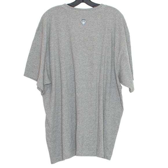 NWT Life Is Good Mens Shirt Tee Don't Knock It Build It Short Sleeve Gray XXL GU - Picture 2 of 7
